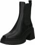 Steve Madden Parkway Enkellaarsjes Enkelboots Dames Zwart - Thumbnail 3