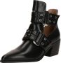 Steve Madden Grazia Enkellaarsjes Enkelboots Dames Zwart - Thumbnail 4