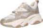 Steve Madden Dames Sneakers Privy Silver gold Cream Zilver - Thumbnail 3