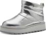 Tamaris Metallic Zilveren Vegan Rits Enkellaars Gray Dames - Thumbnail 4