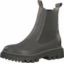 Tamaris Chelsea boots groen Leer 182128 Dames - Thumbnail 2