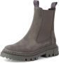 Tamaris dames chelsea boot leren laarzen enkellaars vrouwen leer M2549141 grijs - Thumbnail 3