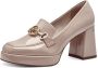 Tamaris Beige Elegante Gesloten Pumps Beige Dames - Thumbnail 3