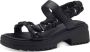 Tamaris Zwarte Casual Open Sandalen Stijlvol en Comfortabel Black Dames - Thumbnail 4