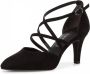 Tamaris Pumps zwart Imitatiesuede Dames - Thumbnail 7