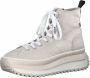 Tamaris Veterboots Dames Canvas Beige - Thumbnail 4