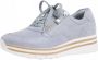 ECCO Street Court Sneakers wit Leer Dames - Thumbnail 2