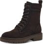 Tamaris Veterboots van leer met siernaden - Thumbnail 6