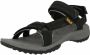 Teva Terra Fi Lite Leather Dames Sandalen zwart grijs - Thumbnail 2