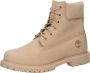 Timberland Enkellaarzen met gewatteerde rand Beige Dames - Thumbnail 3