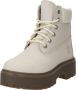 Timberland Witte Stone Street Laarzen White Dames - Thumbnail 2