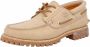 Bruin Tinten Timberland Authentics 3-Eye Classic Lug Boat Shoes Heren Loafers Bootschoenen Schoenen Leer Light-Brown TB0A5SQS185 - Thumbnail 2