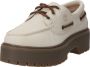 Timberland Stone Street Boat Shoe dames veterschoen Wit - Thumbnail 2