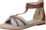 Tom Tailor Sandalen met labeldetail model 'Gladiator' - Thumbnail 2