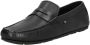 Tommy Hilfiger Zwarte Leren Loafers voor Mannen Black Heren - Thumbnail 2