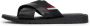 Tommy Hilfiger Criss Zwarte Platte Sandalen voor Mannen Black Heren - Thumbnail 3