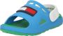 Tommy Hilfiger badslippers met hielbandje blauw Rubber 22 - Thumbnail 2