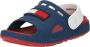 Tommy Hilfiger badslippers met hielbandje donkerblauw Rubber 22 - Thumbnail 3