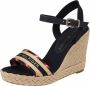 Tommy Hilfiger Highheel sandaaltjes CORPORATE WEBBING HIGH WEDGE - Thumbnail 5