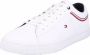 Tommy Hilfiger Sneakers ESSENTIAL LEATHER SNEAKER DETAIL met strepen in tommy-kleuren - Thumbnail 5