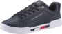 Tommy Hilfiger Sportieve Blauwe Veterschoenen met Contrastdetails Blue - Thumbnail 127