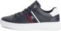 Tommy Hilfiger Sportieve Blauwe Veterschoenen met Contrastdetails Blue - Thumbnail 135