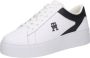 Tommy Hilfiger Plateausneakers TH PLATFORM COURT SNEAKER met contrastafwerking vrijetijdsschoen halve schoen veterschoen - Thumbnail 4