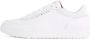 Tommy Hilfiger Witte geperforeerd leren lage sneakers White Heren - Thumbnail 4