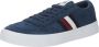 Tommy Hilfiger Blauwe Leren Lage Sneakers Blue Heren - Thumbnail 2