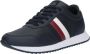 Tommy Hilfiger Blauwe Polyester Sneaker met Contrastdetails Blue Heren - Thumbnail 3