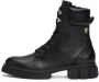 Tommy Hilfiger Bikerboots LACE-UP BIKER LEATHER blokhak veterschoenen enkellaars met gepolsterde schacht - Thumbnail 2