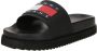 Tommy Jeans Sliders Black Dames - Thumbnail 2