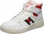 Tommy Hilfiger Jeans Basket Cupsole Dames Leren sneakers EN0EN01506YBL - Thumbnail 4