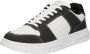 Tommy Hilfiger Zwarte Polyester Sneaker met Veters Contrastdetails Logo Black Heren - Thumbnail 2