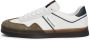 Tommy Hilfiger Retro Greenwich Leren Sneakers Beige Heren - Thumbnail 3