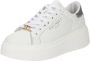 TwinSet Milano 241tcp050 Lage sneakers Leren Sneaker Dames Wit - Thumbnail 3