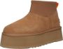 Ugg Klassieke Mini Dipper Winterlaarzen Vrouwen Brown Dames - Thumbnail 5