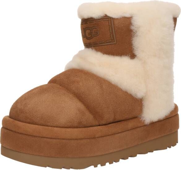 Ugg Classic Chillapeak enkellaarsje van suède met schapenvacht