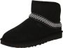 UGG Classic Mini Crescent 1158262-BLK Vrouwen Zwart Laarzen - Thumbnail 2