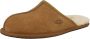 UGG Pantoffels Heren Sloffen Instappers Wol Harde zool Open hiel 1101111 Cognac - Thumbnail 5