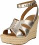 UGG W Careena Dames Sandalen Goud Metallic - Thumbnail 3