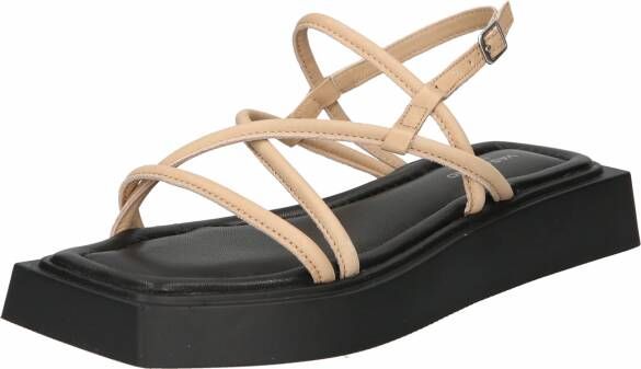 VAGABOND SHOEMAKERS sandalen met riem evy Lichtbruin