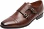 Van Lier Rhodes leren gespschoenen cognac - Thumbnail 3