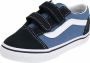 Vans Old Skool sneakers donkerblauw wit Jongens Canvas Meerkleurig 34 - Thumbnail 4