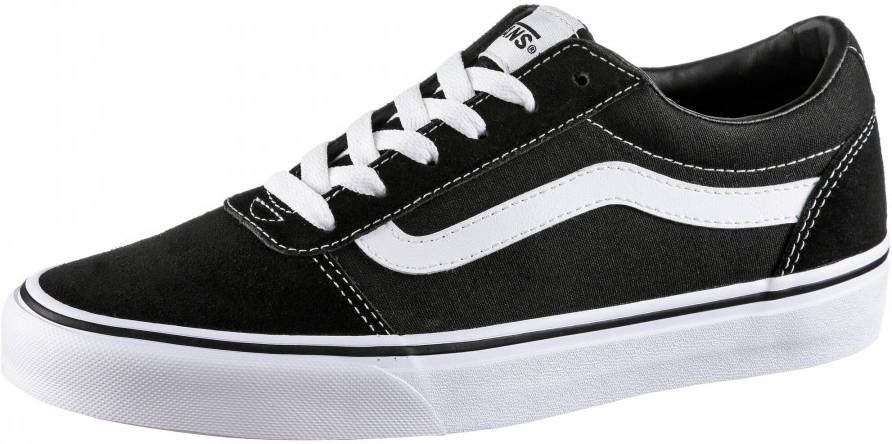 womens vans ward black