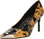 Versace Jeans Couture Zwarte Hak Pumps voor Glamoureuze Outfits Black Dames - Thumbnail 2