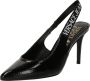 Versace Jeans Couture Zwarte Hakken Schoenen Scarlett Design Black Dames - Thumbnail 1