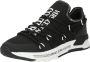 Versace Zwarte Heren Sneakers met Wit Logo Black Heren - Thumbnail 3