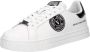 Versace Jeans Couture Witte Sneakers met Zwarte Details White Heren - Thumbnail 3