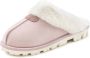 Vivance Pluchen pantoffels Huisschoen Pantoffels Clogs Slippers Pantolette met warme voering VEGAN - Thumbnail 2